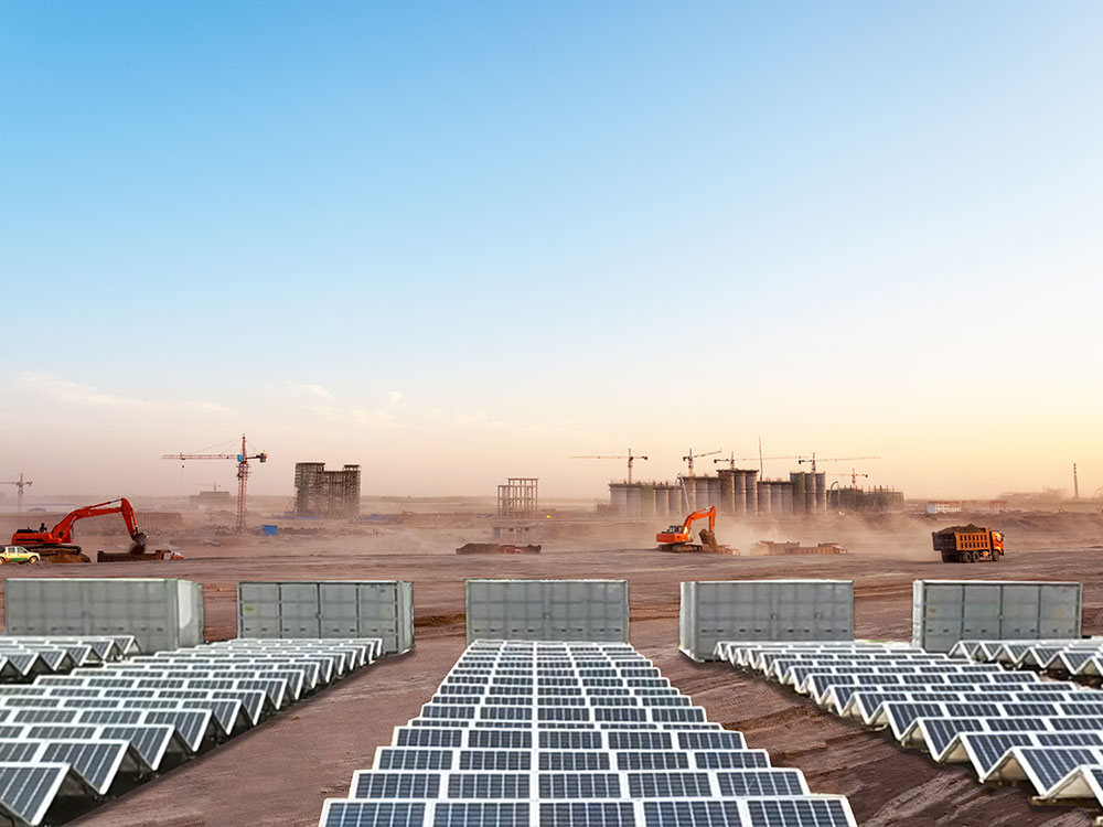 Solar Power Containers for Infrastructure